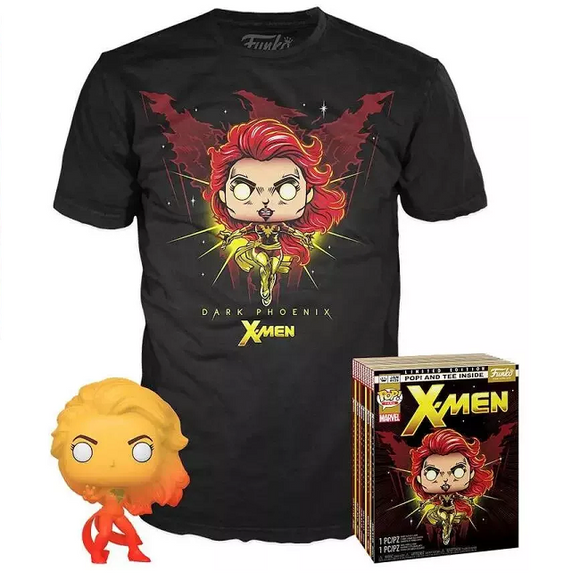 Dark Phoenix - Marvel Comics Funko Pop! & Tee [Game Stop Exclusive]