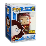 Dark Phoenix #413 Funko Pop! displayed inside the box, front view