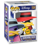 Negaduck #1328 Funko Pop! Chase displayed inside the box, front view