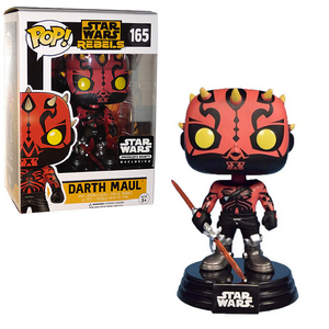 Darth Maul #165 – Star Wars Rebels Funko Pop! [Smuggler’s Bounty Exclusive] [No Sticker Minor Box Damage]