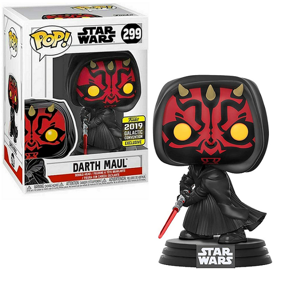 Darth Maul #299 - Star Wars Funko Pop! [2019 Galactic Convention Exclusive]