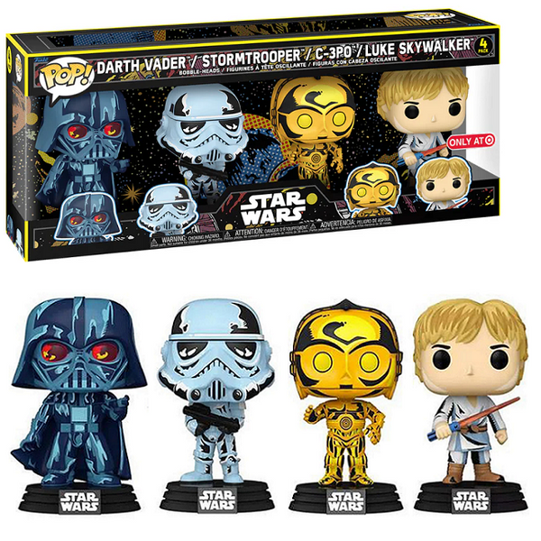 スターウォーズ ローグワン　POP4個セット Star Wars 4-Pack Target Exclusive Pop! – A1 Swag
