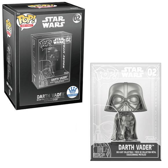 Darth Vader #02 - Star Wars Funko Pop! Die-Cast [Funko Exclusive Chase]