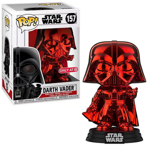 Darth Vader #157 - Star Wars Funko Pop! [Red Chrome Target Exclusive]