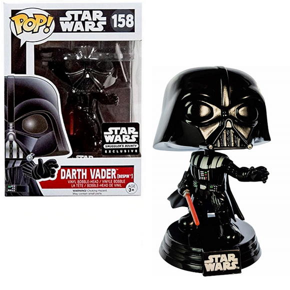 Darth Vader #158 - Star Wars Funko Pop! [Bespin] [Smugglers Bounty Exclusive]