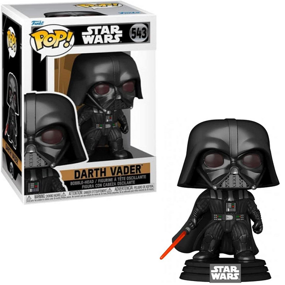 Darth Vader #543 Star Wars Funko Pop in box and out of box