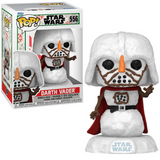 Darth Vader #556 Star Wars Snowman Funko Pop figure in box and out of box