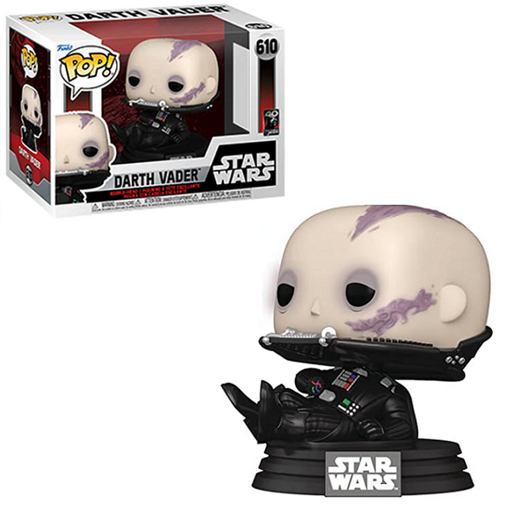 Darth Vader #610 - Return of the Jedi 40th Funko Pop! [Unmasked]