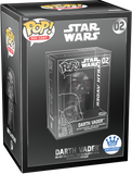 Darth Vader #02 Star Wars Die-Cast Silver Funko Pop! Chase in box