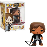 Daryl Dixon Biker Bloody #96 Walking Dead PX Exclusive Funko Pop in and out of box