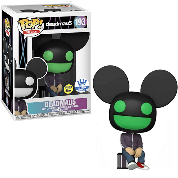 Deadmau5 #193 – Deadmau5 Funko Pop! Rocks [Gitd Funko Limited Edition]