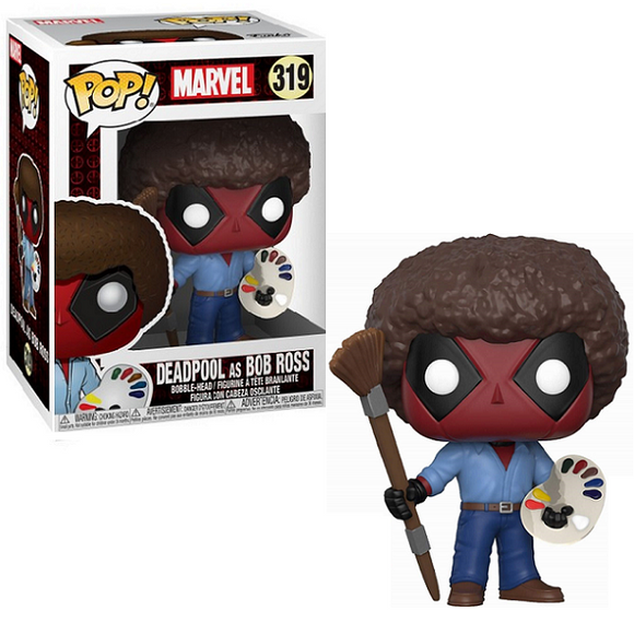 Deadpool As Bob Ross #319 - Marvel Funko Pop!