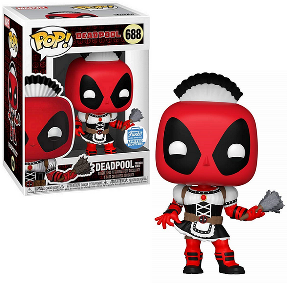 Deadpool French Maid #688 – Deadpool Funko Pop! [Funko Limited Edition]