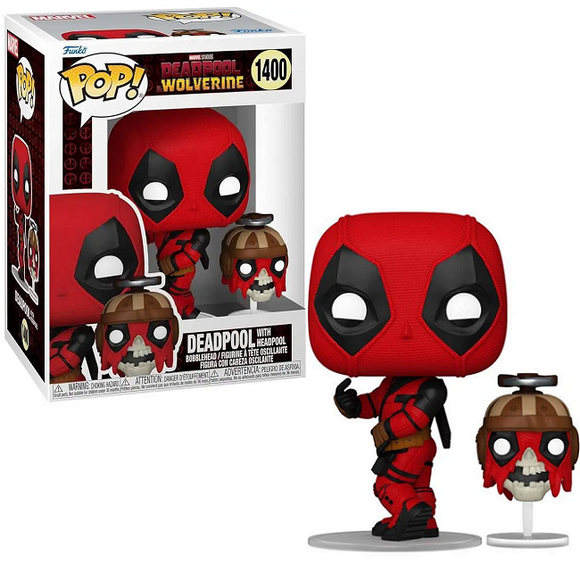 Deadpool With Headpool #1400 - Deadpool & Wolverine Funko Pop! 