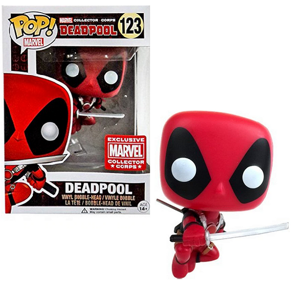 Deadpool #123 - Deadpool Funko Pop! Marvel Exclusive