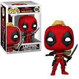 Ladypool #1404 Funko Pop Deadpool & Wolverine in and out of box