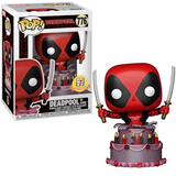 Deadpool in Cake #776 Deadpool Funko Pop Metallic 7-11 Exclusive in box and out of box