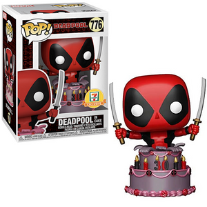 Deadpool in Cake #776 - Deadpool Funko Pop! [Metallic 7-11 Exclusive]