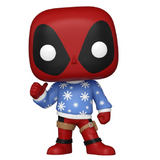 Deadpool in Sweater #1283 Marvel Funko Pop Holiday vinyl figure out of box