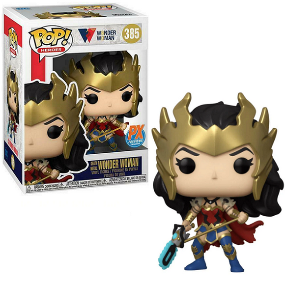 Death Metal Wonder Woman #385 - WW80 Funko Pop! Heroes [PX Exclusive]