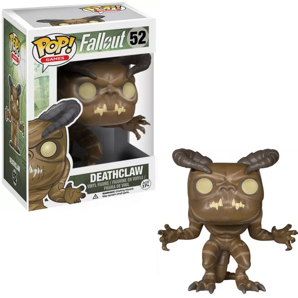 Deathclaw #52 Fallout Funko Pop! in and out of box, vinyl collectible figure