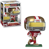 Deebo Samuel #238 Funko Pop! shown in box and out of box, front view