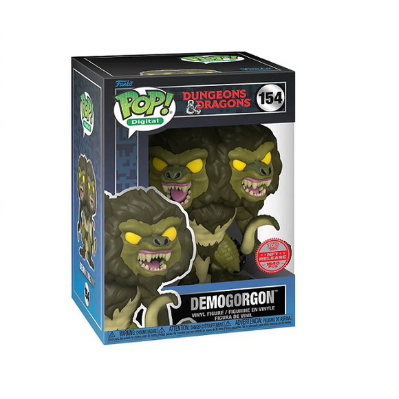 Demogorgon #154 - Dungeons & Dragons Funko Pop! [Digital Release LE 1640 Pcs]