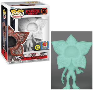 Demogorgon #SE - Stranger Things Funko Pop! TV [White Gitd Hall H Funko 2022 Lmtd 3100PCS]