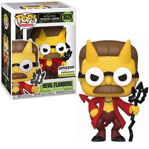 Devil Flanders #1029 – Simpsons Treehose Of Horror Funko Pop! TV [Gitd Amazon Exclusive]