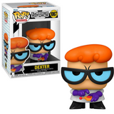 Dexter #1067 Dexters Laboratory Funko Pop Animation figure in box and out of box holding remote control device