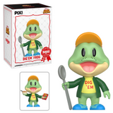 Dig 'Em Frog Honey Smacks Kellogg's ThrillJoy Pix! sealed box with Hero and Chase figures out of box