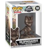 Dilophosaurus #1680 Jurassic Park Funko Pop Fossil in box