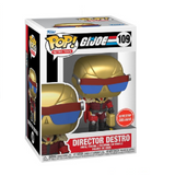 Director Destro #109 G.I. Joe Funko Pop Retro Toys GameStop Exclusive in box