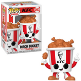 Disco Bucket #263 KFC Ad Icons Funko Pop figure in box and out of box