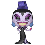 Yzma #359 The Emperor’s New Groove Funko Pop! figure out of box in black gown with tall purple hair