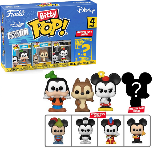 Harry Potter - Ensemble de 4 figurines Funko Bitty Pop Série 3 Bal de