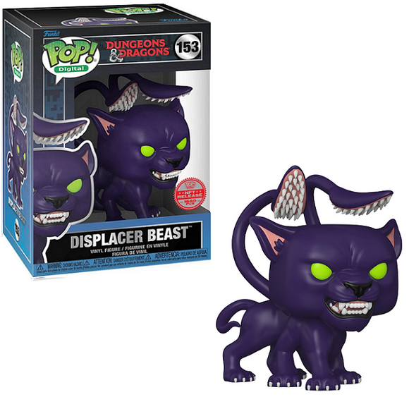 Displacer Beast #153 - Dungeons & Dragons Funko Pop! [Digital Release LE 1640 Pcs]