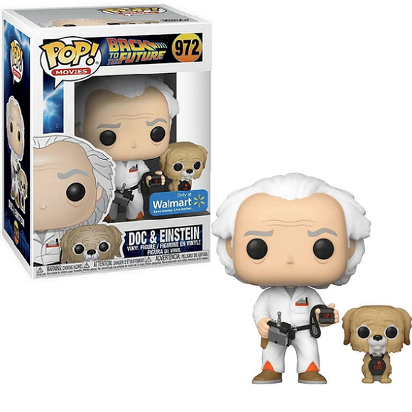 Doc and Einstein #972 – Back to the Future Pop! Movies [Walmart Exclusive] [Minor Box Damage]
