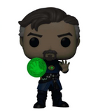 Doctor Strange #1039 Funko Pop! GITD figure shown out of the box, front view