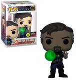 Doctor Strange #1039 Funko Pop! GITD shown in box and out of box, front view