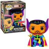 Doctor Strange #651 Marvel Funko Pop Black Light Target Exclusive in box and out of box