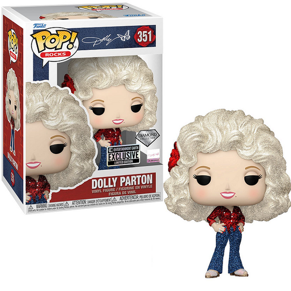 Dolly Parton #351 - Dolly Funko Pop! Rocks ['77 Tour Diamond EE Exclusive]