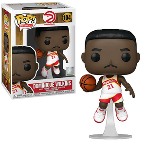 Dominique Wilkins #104 – Atlanta Hawks Funko Pop! Basketball [Home]