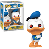Donald Duck Heart Eyes #1445 Disney Donald Duck 90th Funko Pop figure in box and out of box