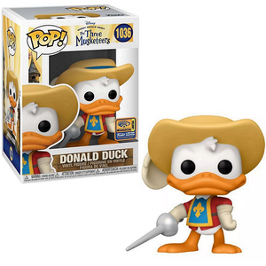 Donald Duck #1036 - The Three Musketeers Funko Pop! [2021 Wonder Con Limited Edition]