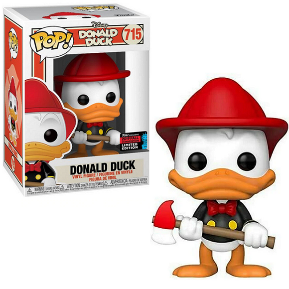 Donald Duck #715 - Disney Funko Pop! [Firefighter 2019 Fall Convention Exclusive]