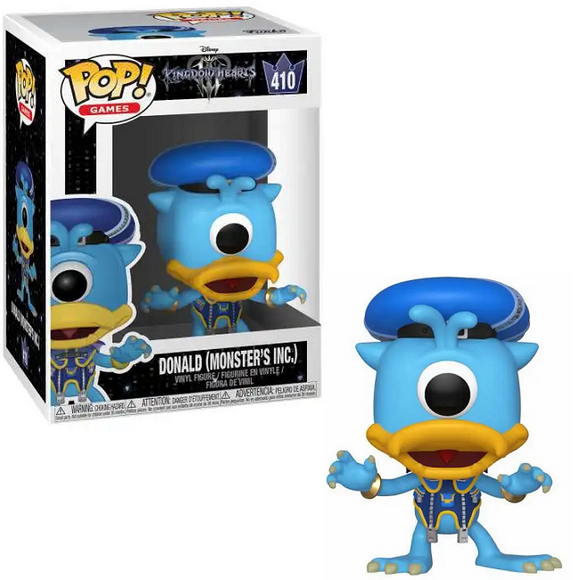 Donald #410 Kingdom Hearts Monster’s Inc. Funko Pop! in and out of box