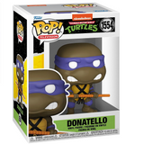 Donatello #1554 Teenage Mutant Ninja Turtles Funko Pop! TV figure inside display box.