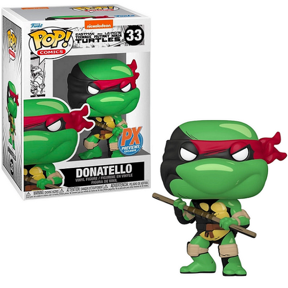 Donatello #33 - Teenage Mutant Ninja Turtles Funko Pop! Comics [PX Exclusive]