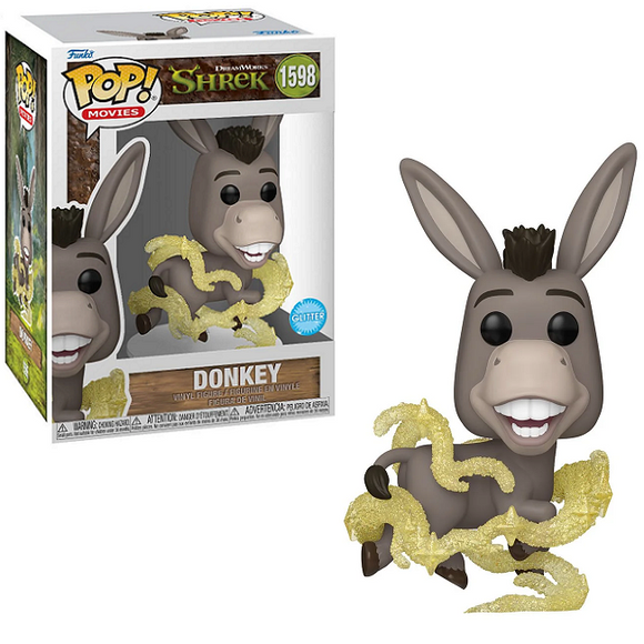 Donkey #1598 - Shrek 30th Funko Pop! Movies [Glitter]